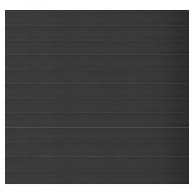 ELSKOP-Serie Zaunset, WPC-Steckzaunsystem, 1790 x 1760 mm, ANTHRAZIT-coextrudiert, 12 Zaunlamellen
