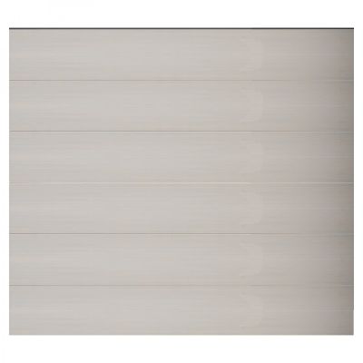 ELZE-Serie Zaunset, WPC-Steckzaunsystem, 1790 x 1760 mm, BEIGE-coextrudiert, 6 Zaunlamellen