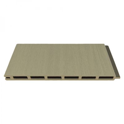 ELSKOP-Serie WPC-Steckzaunsystem, Zaunlamelle 20 x 140 x 1790 mm, SCHILF co-extrudiert
