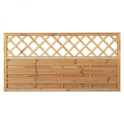 Maxi-Massiv Ranki 180 x 90 cm, Rahmen 45/45 mm, kdi grün, Lamellen geriffelt & geschraubt