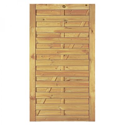 Maxi-Massiv-Tor 100 x 180 cm, Rahmen 45/90 mm, ohne Beschlag, kdi grün, Lamellen geriffelt & geschraubt