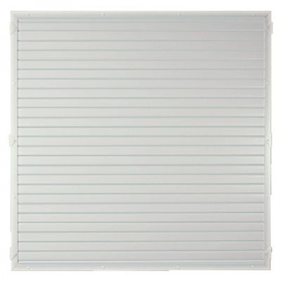 LIGHTLINE KS-Zaunelement, 180 x 180 cm, Füllung weiß / Rahmen weiß