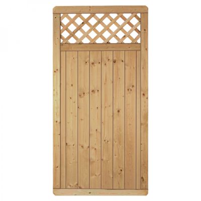 CLASSIC-Serie-Senkrecht Ranki, 90 x 180 cm, kdi-grün, Rahmen 40/70 mm, Profilbretter 16/118 mm