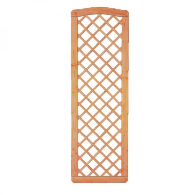CLASSICO-Serie Krone-Ranki Abschluß, 60 x 180/183 cm, Lärche/ Douglasie, Rahmen 40/68 mm, Rankstäbe 20/20 mm